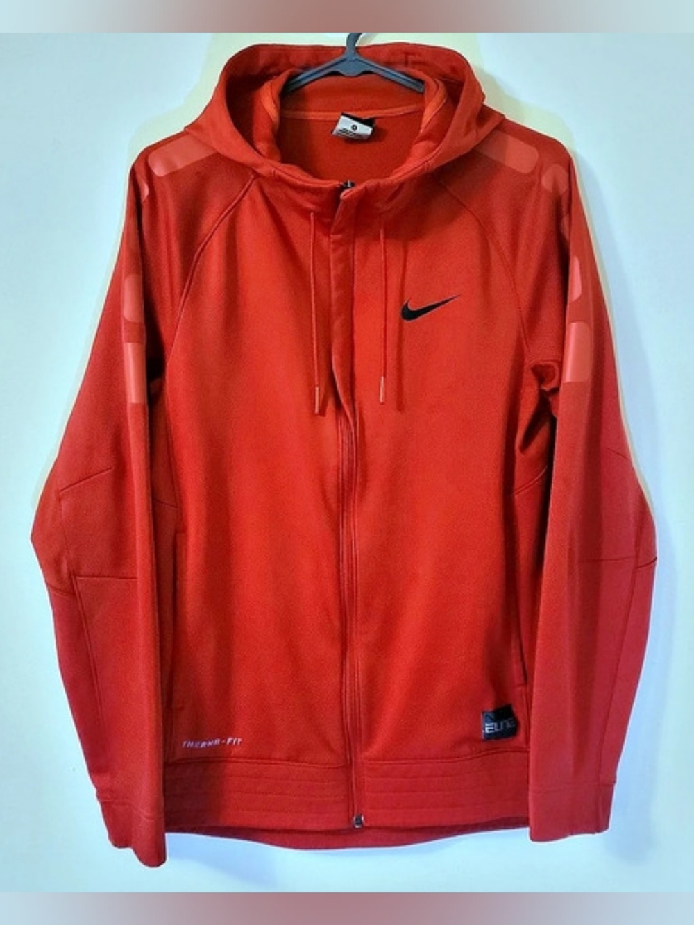 Nike Elite Therma-FIT Full-Zip Basketball Hooded Sweatshirt Men's Small